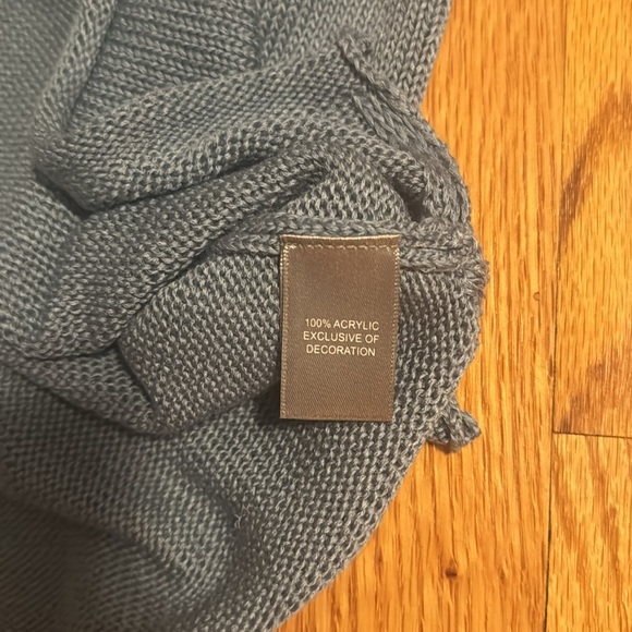 Marled ‘CH🌴LL’ Knit Long Sleeve Sweater - Picture 4 of 7